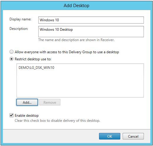 XenDesktop Create Delivery Group 006