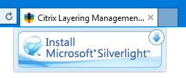 Silverlight Meldung