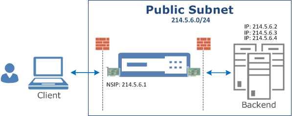 NetScaler Transparent Mode