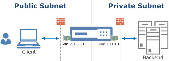 NetScaler Two Arm