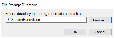 104 Config Session Recording