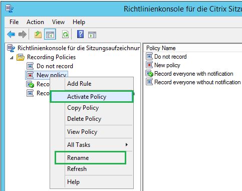 SR Policy Console 010