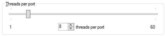 Advanced Server Properties Threads