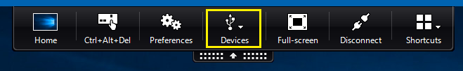 Citrix Desktop Toolbar Devices