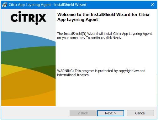 002 Install AppLayering Agent