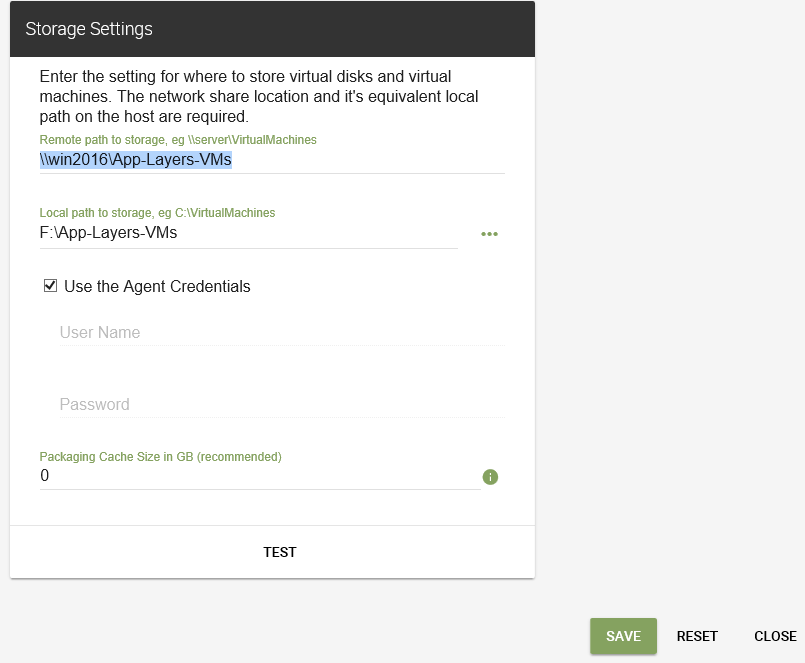 016 Install AppLayering Agent