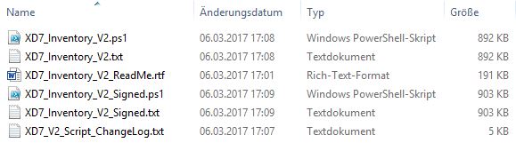 08 XA XD Dokumentieren