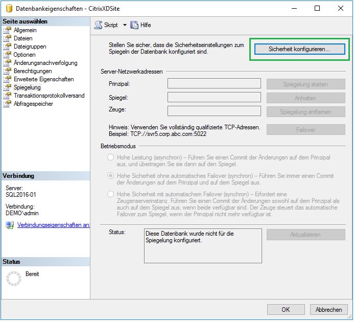SQL2016 Mirroring 021