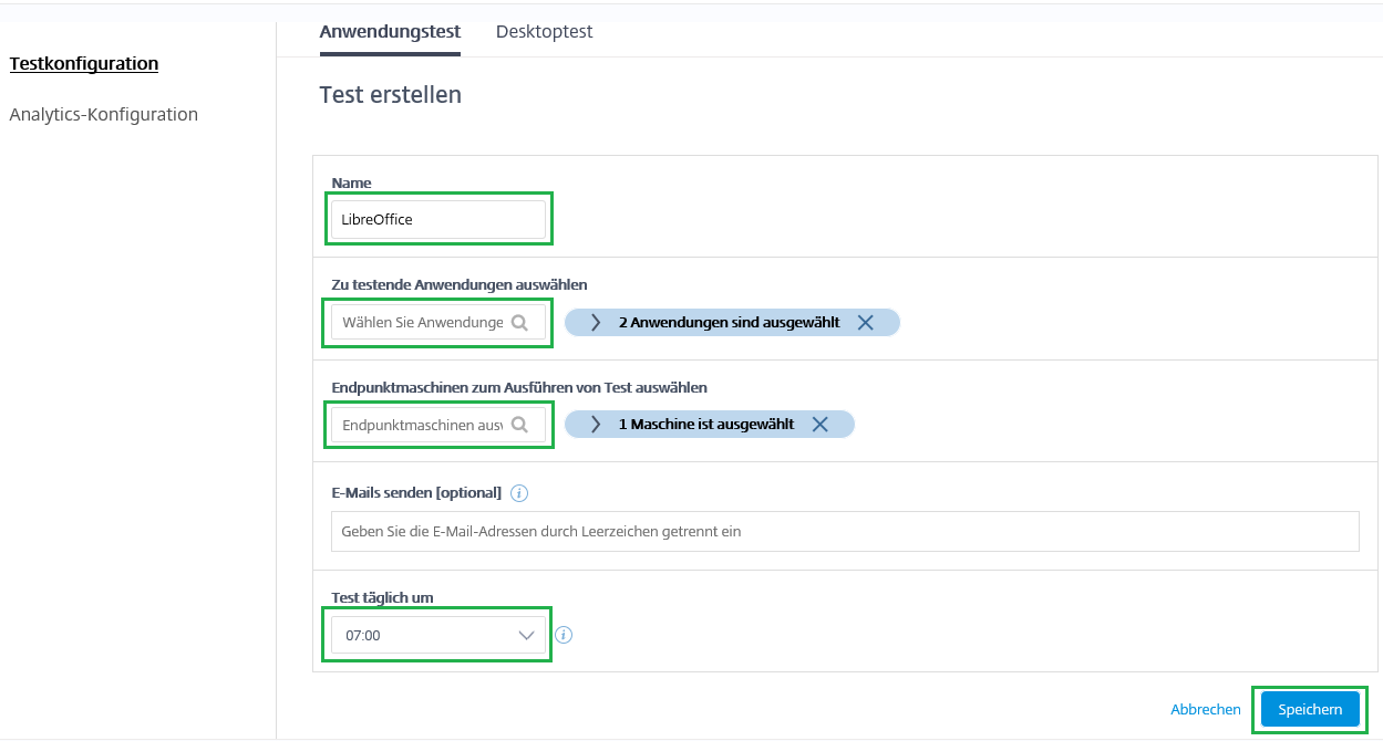 15 App Probing Config