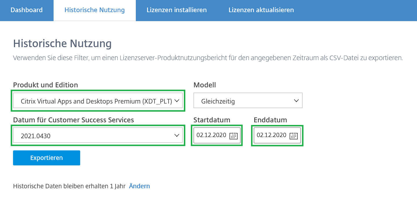 08 CTX Lizenzserver Konfiguration
