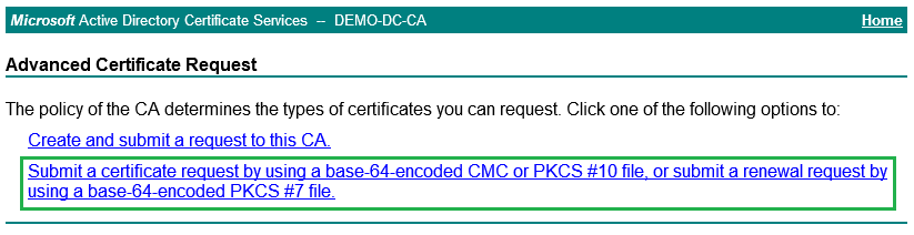 109 NS Cert Create