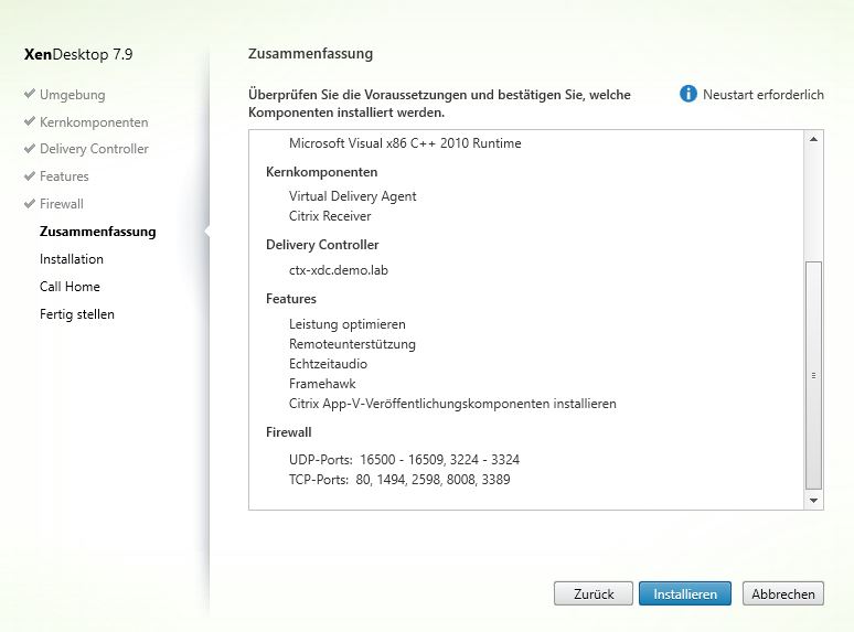 Target Device Install VDA 006