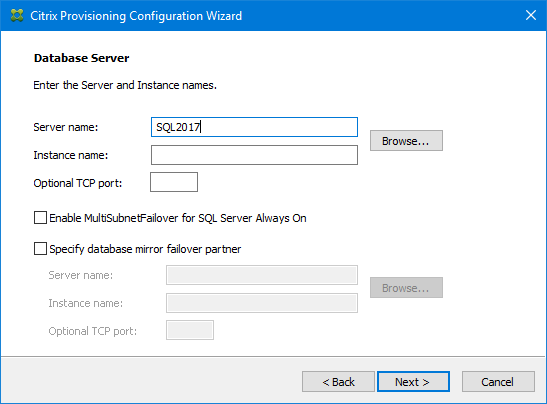 05 PVS Config Wizard