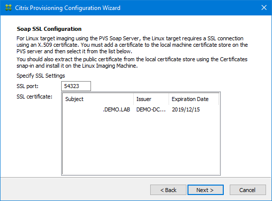 14 PVS Config Wizard
