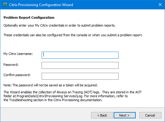 15 PVS Config Wizard
