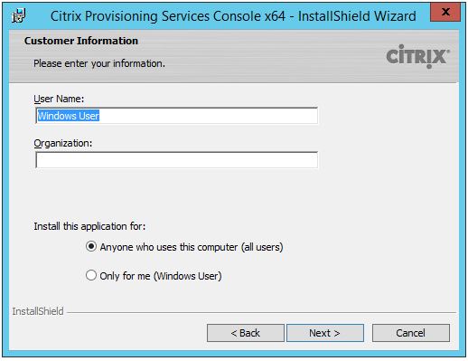 PVS Console Install 003