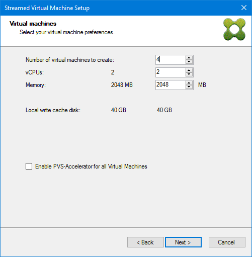 206 Streamed VM Wizard