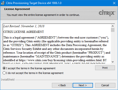 023 Target Device Install