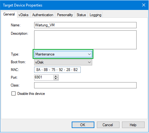 203 vDisk Versionierung