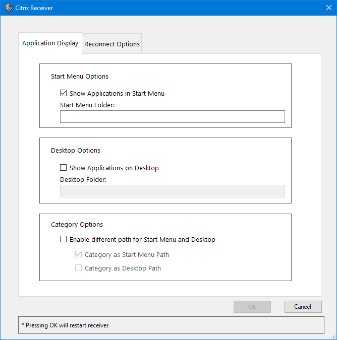 211 Receiver Shortcuts and Reconnect