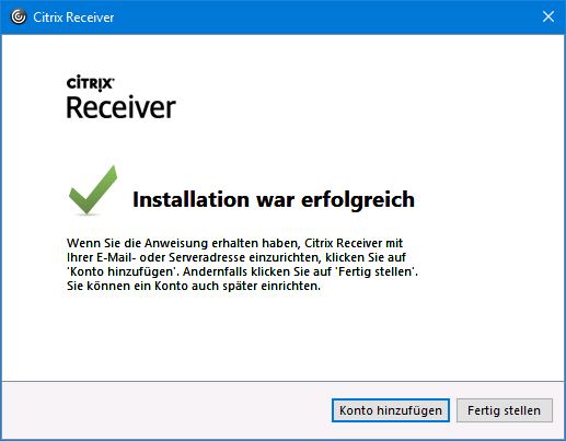 204 Receiver Install