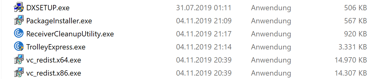 Ordner Inhalt Workspace 01
