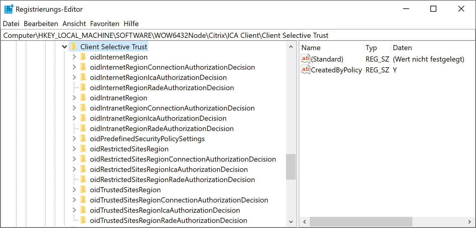 08 Reg Client Selective Trust