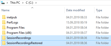 102 Config Session Recording
