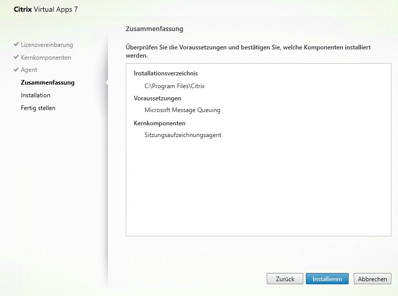 504 SR Agent Install