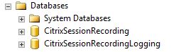 Session Recording SQL DB