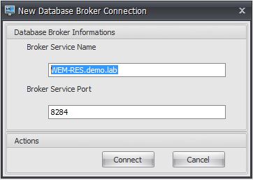 WEM Admin Console 003