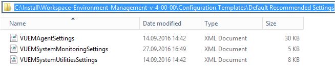 WEM Admin Console 011