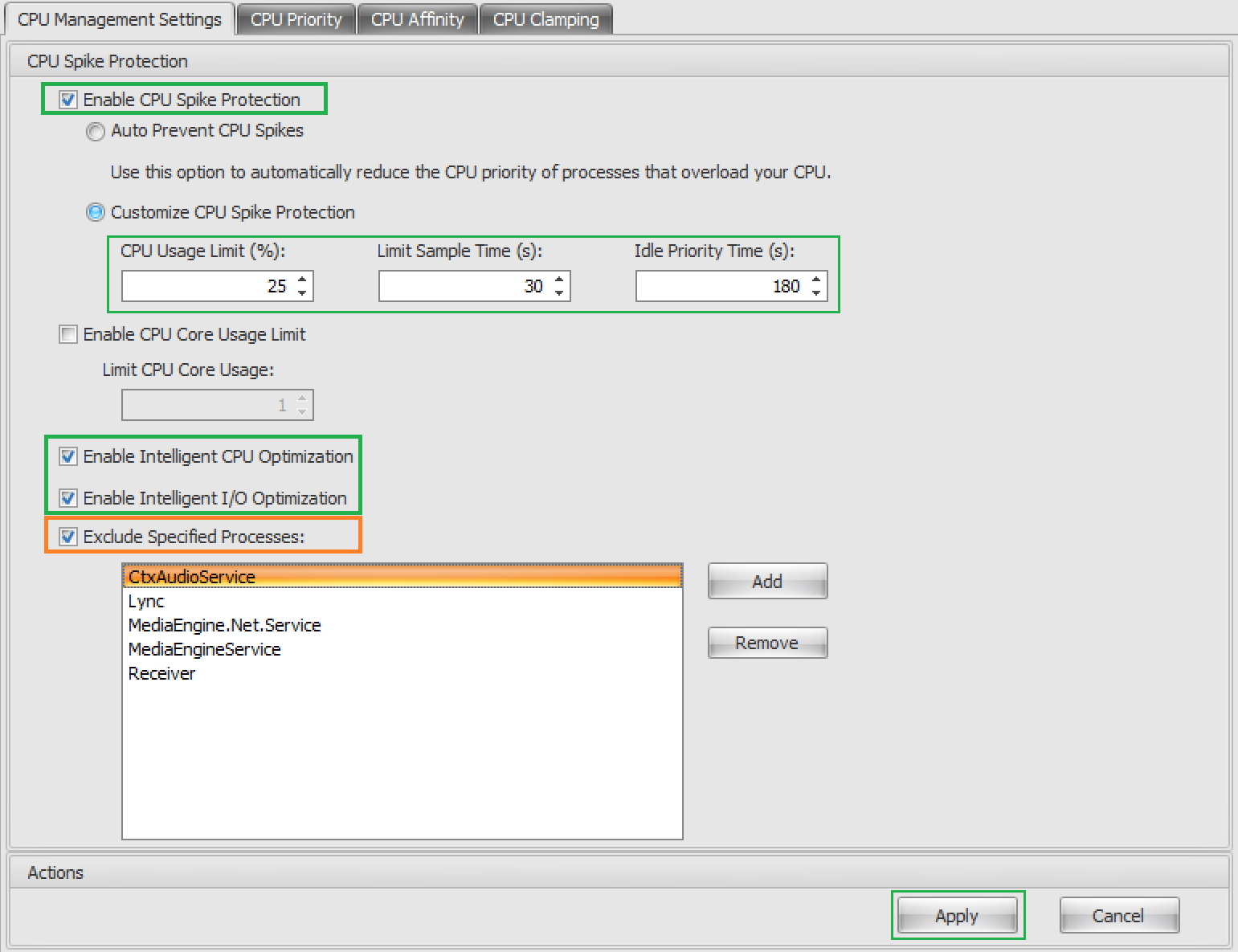 01 WEM CPU Spike Protection