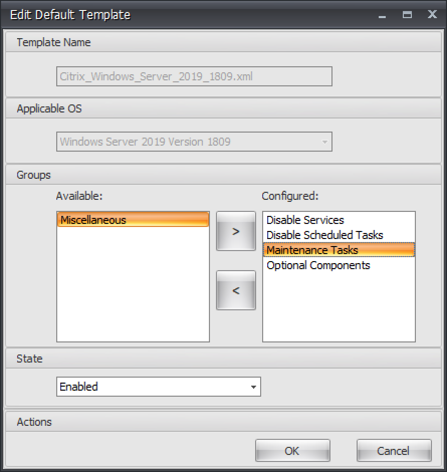 07 02 WEM Citrix Optimizer Template