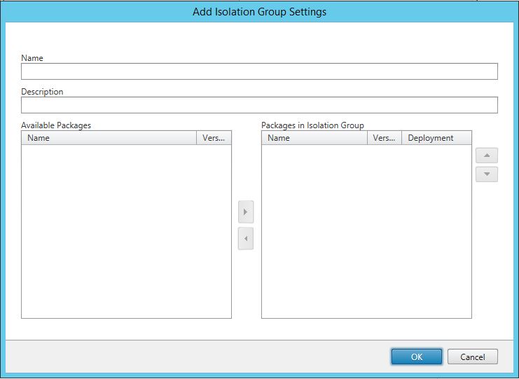 XenDesktop 7.11 App-V Isolation Group