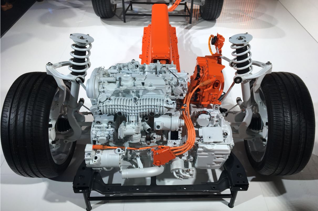 Volvo v60 Plug in Hybrid Vorderachse 2019