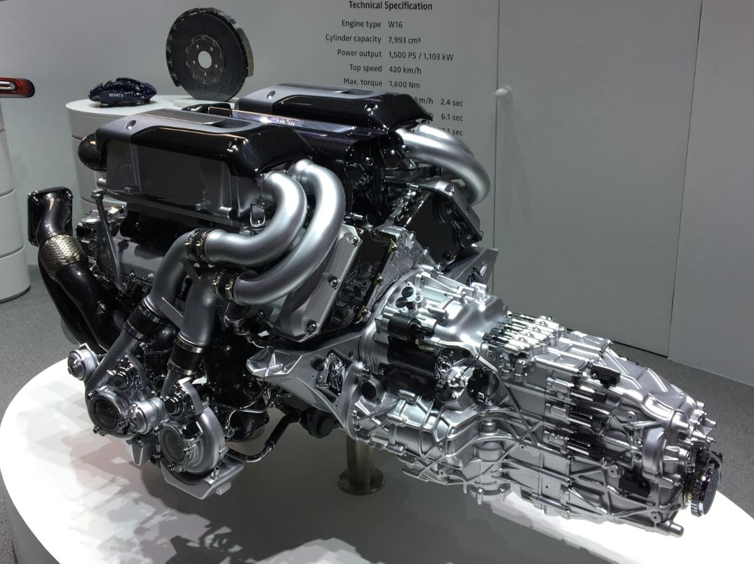 V16 Bugatti Chiron, IAA 2017
