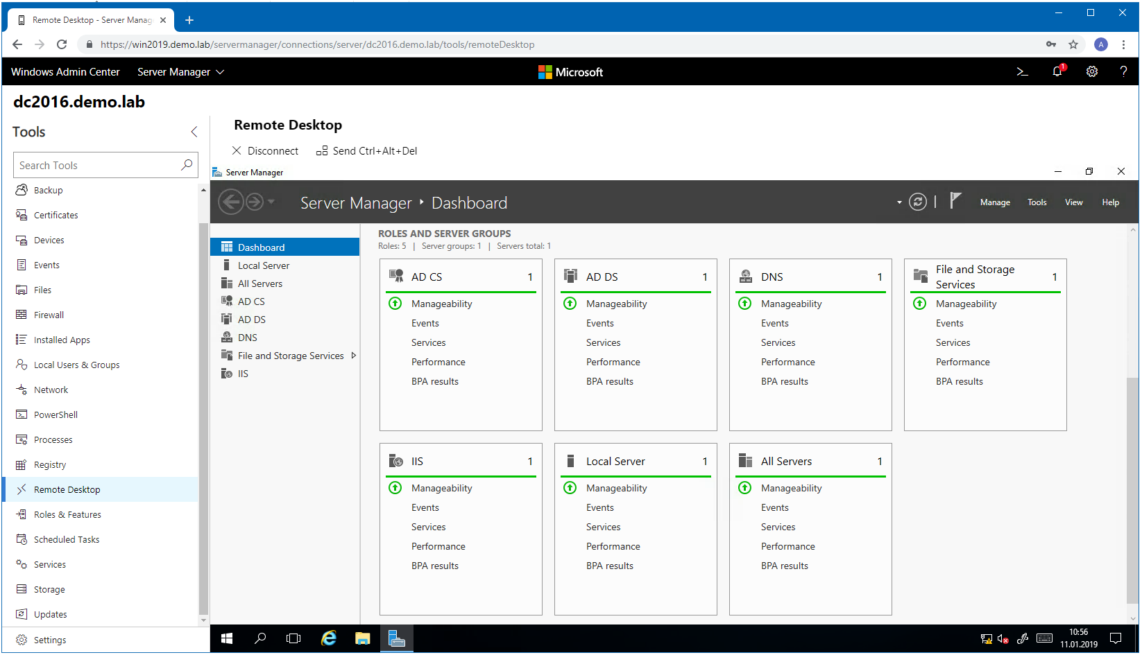 113 AC Remote Desktop