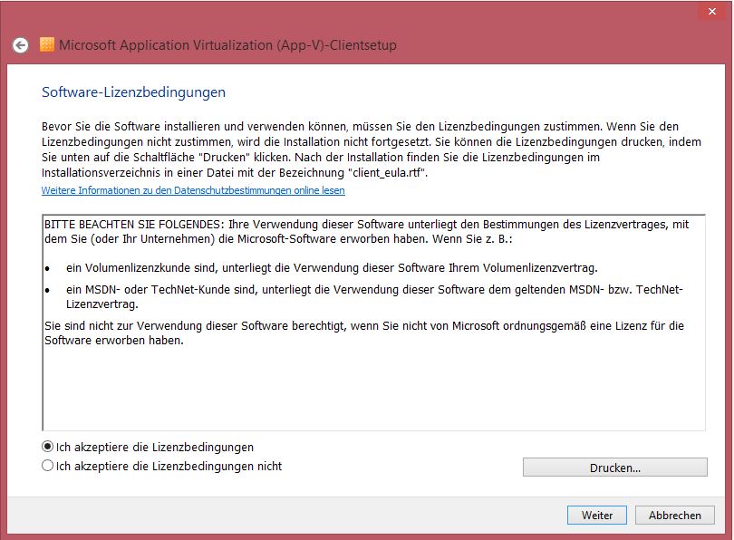 App V Client Install 003