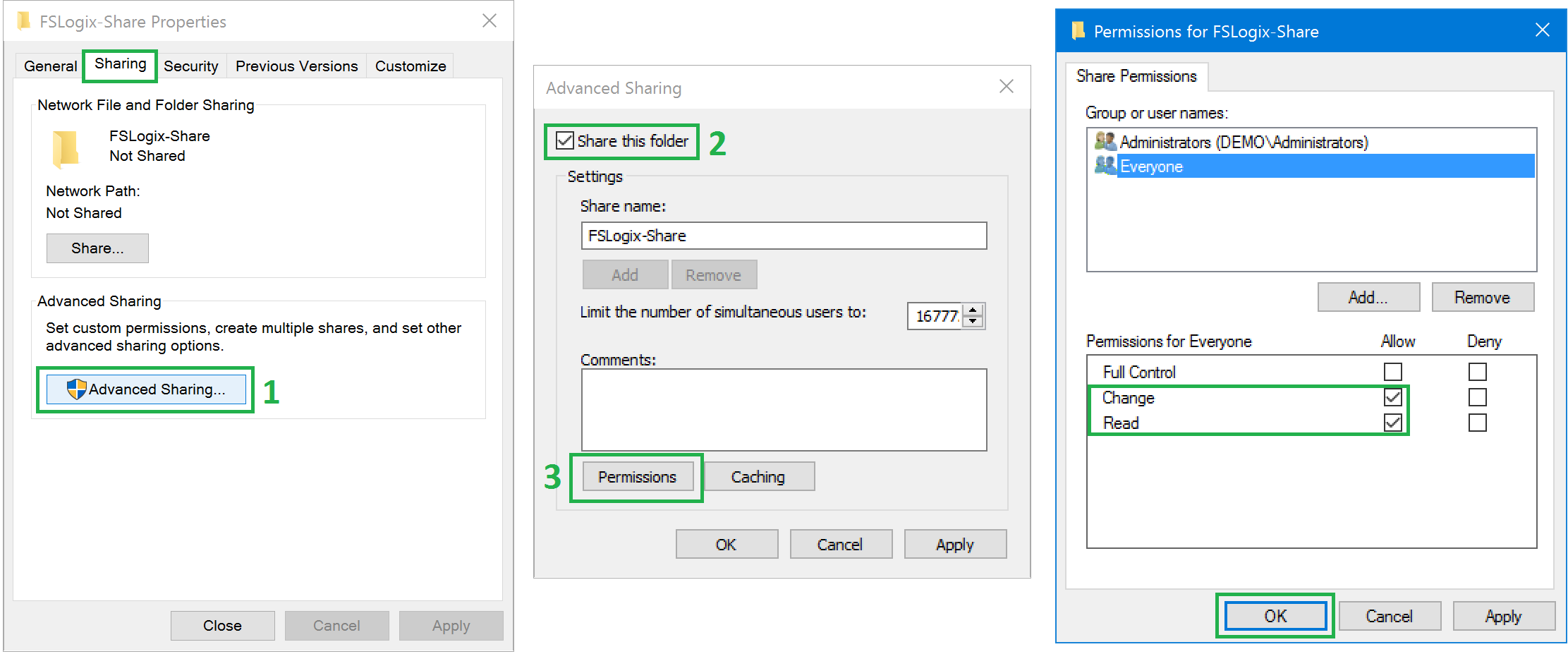 001 FSLogix FileShare