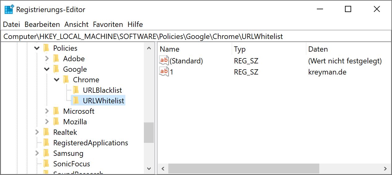 003 03 Zugriff auf eine Liste mit URLs erlauben