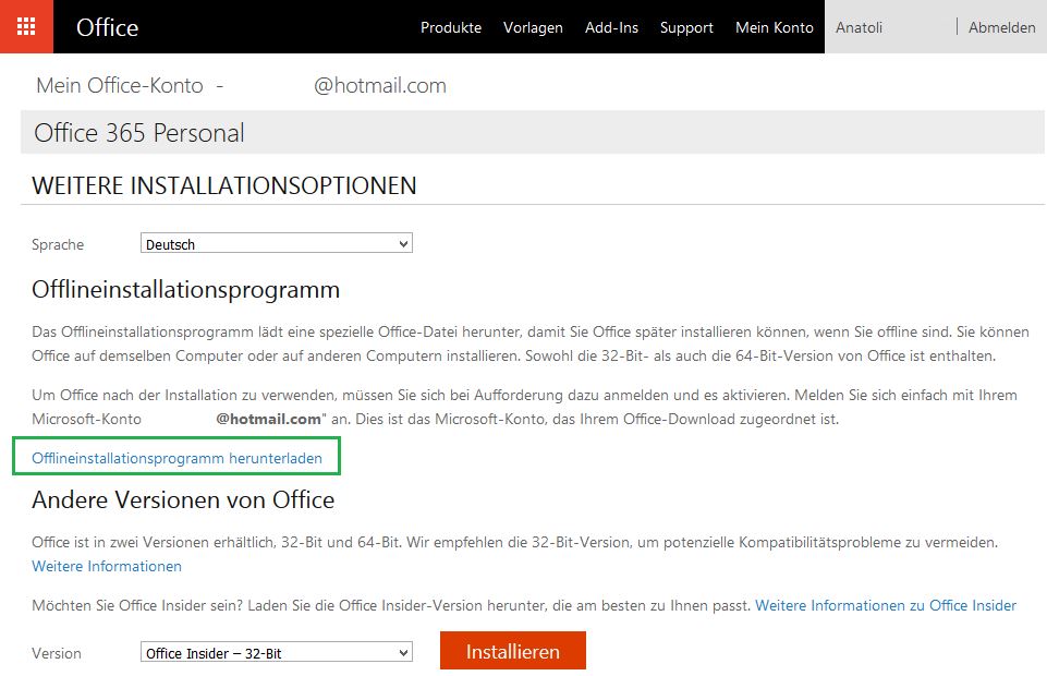 Offline Installer 001