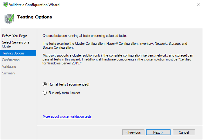 104 Cluster Validate