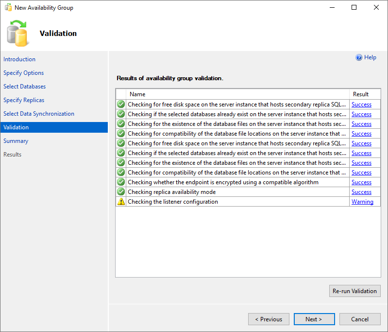608 Availability Group Setup