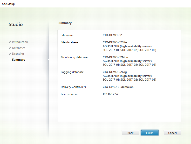Option2 03 Citrix Initial Config