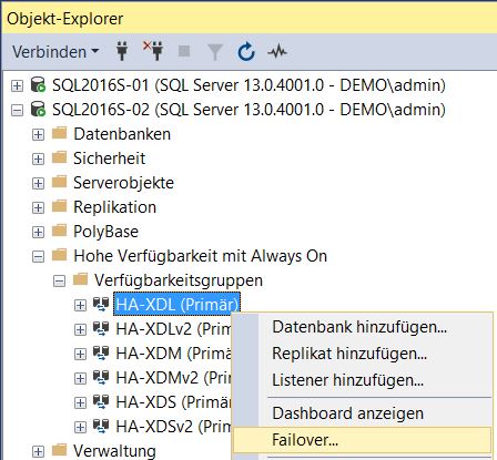 01 Failover Back to Primary