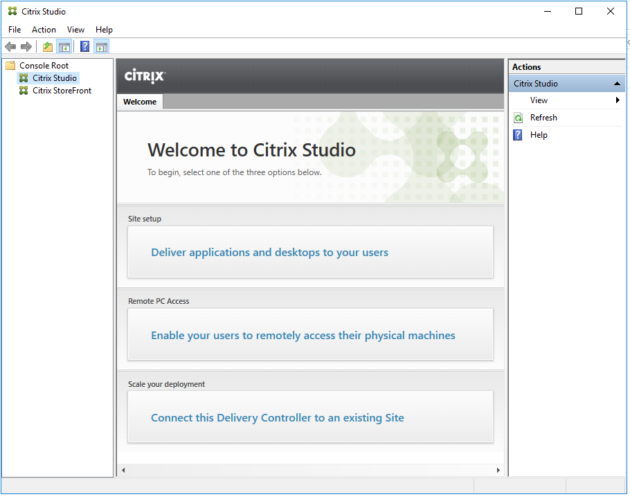 01 Config XenDesktop DB