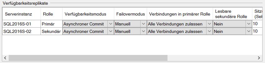 01 Failover Cluster sync
