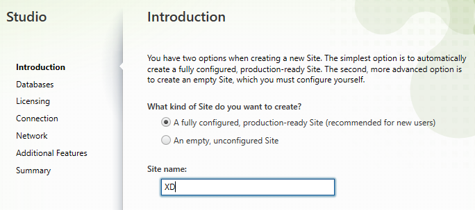 02 Config XenDesktop DB