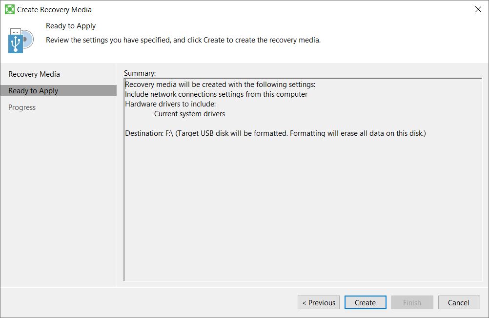 07 Recovery Media creation